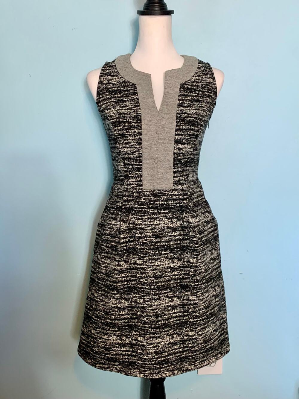 Anthropologie Tabitha Marled Knit Shift Dress Size 2